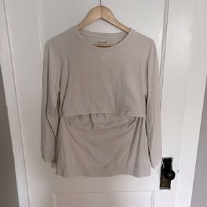 Boob Design B-warmer nursing sweatshirt xl